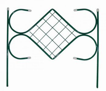 Заборчик "Ромб Малый" ст.трубка дл.5-ти секций 3м (уп,5 секций)