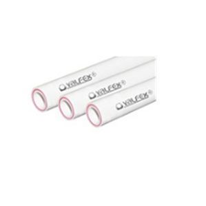 Труба арм.стекловолокном SDR 6 PN25  ф50х8,3 мм (24) (Valfex), 4м БЕЛАЯ