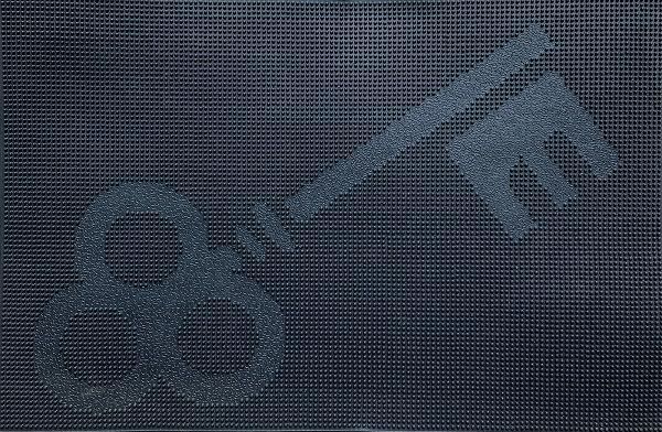 Коврик резиновый PIN MAT 40х60 (ключик)