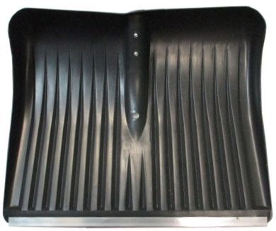 Лопата для снега пластиковая 400*490 с мет.планкой №1 (РТ №8) (упак 5шт.)