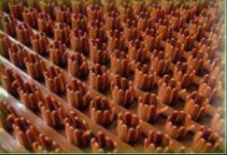 Коврик травка 60х90 коричневый