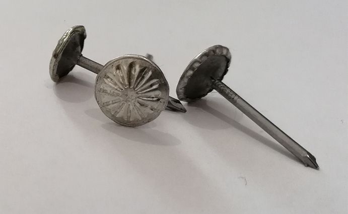 Гвоздь декоративный мебельный 25мм (упак.50 шт.) Россия