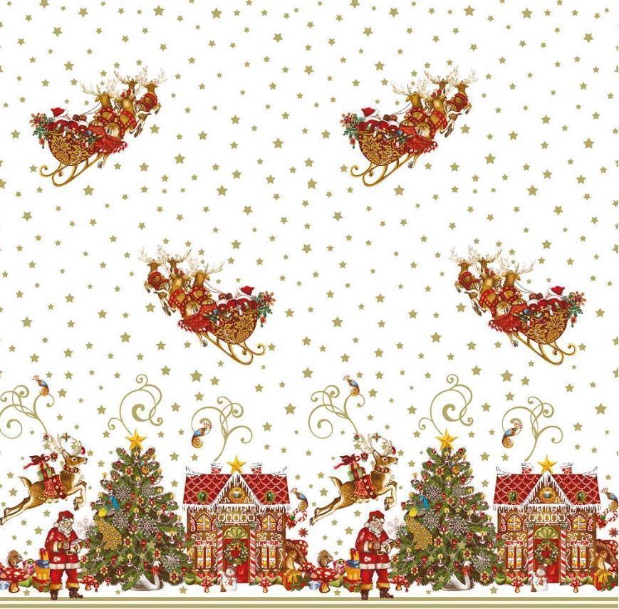 Клеенка на нетк.основе "Dekorama" 23С Новый Год (1,40х20м)