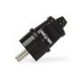 SmartBuy вилка 16А 250В (АБС-пластик, прямая, черная, земля) SBE-16-P01-b