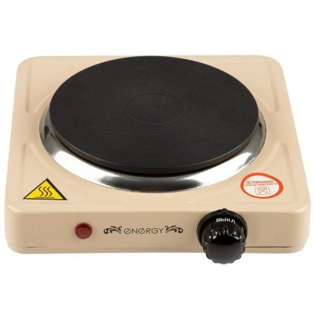 Электроплитка ENERGY EN-901E (1конф. 1,0кВт, диск) бежевая