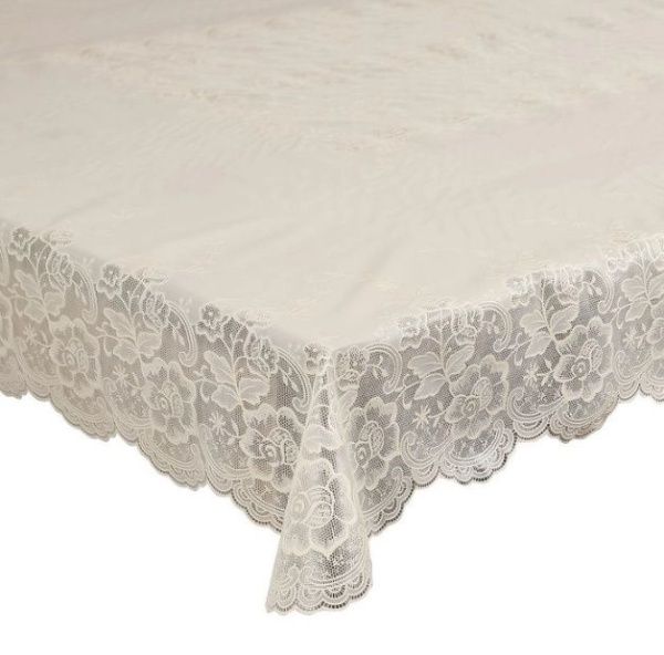 Скатерть готовая СS-315 бежевая (21336) 137см*18м (10 шт.в рул.)