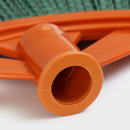 Метла пластиковая "Оптима" короткий ворс ВИР с черенком В/С*