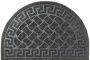 Коврик резиновый PIN MAT 40х60 (мостовая) полукруг