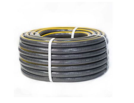 Шланг арм d=3/4" 25м GARNET 3х-слойный серый с желтой полосой