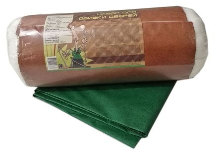 Комплект для обивки дверей на ПОРОЛОНЕ (зеленый) арт.П510