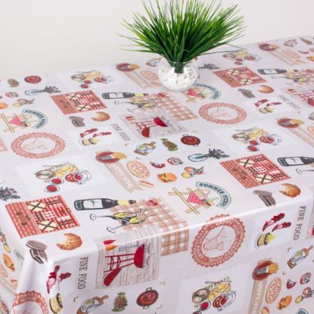 Клеенка на нетк.основе "Mirror" GX-271A Пикник (1,40х20м)