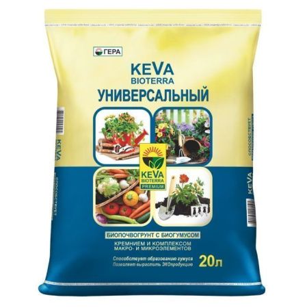 Почвогрунт Универсальный KEVA BIOTERRA ГЕРА 20л