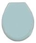 Крышка для унитаза жесткая голубая "Классик"