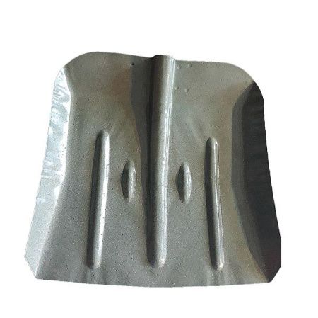 Лопата для снега металлическая 360*370 порошковый окрас с мет.планкой ЛС (упак 10шт.)