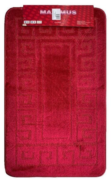 Набор ковриков Maximus (2предмет) 50х80/40х50см вишнёв.