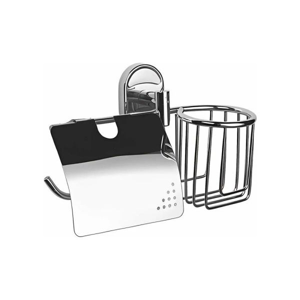 Держатель для  освежителя и т/бумаги с крышкой  P2903-1 (29 серия)