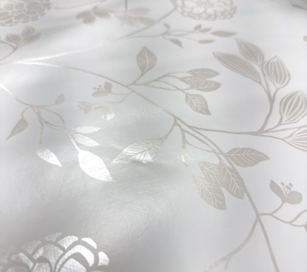 Клеенка на нетк.основе "Camelia" 344/9 Георгины бел. (1,40х20м)