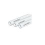 Труба армированная ALUMINIUM, SDR 6 PN25, ф 20х3,4 мм (140) (Valfex), 4м БЕЛАЯ