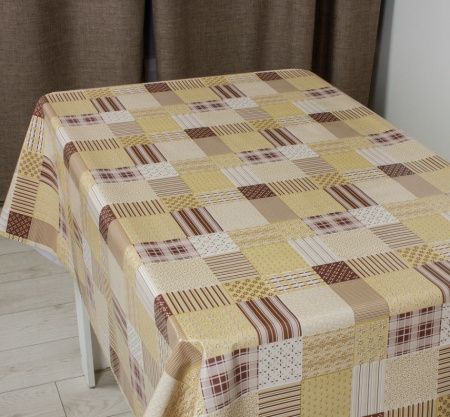 Клеенка на нетк.основе "Mirror" Этюд (беж) (1,40х20м)