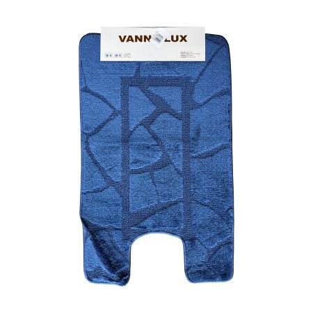 Коврик Vanna Lux туалет (1предмет) 50х80см голубой