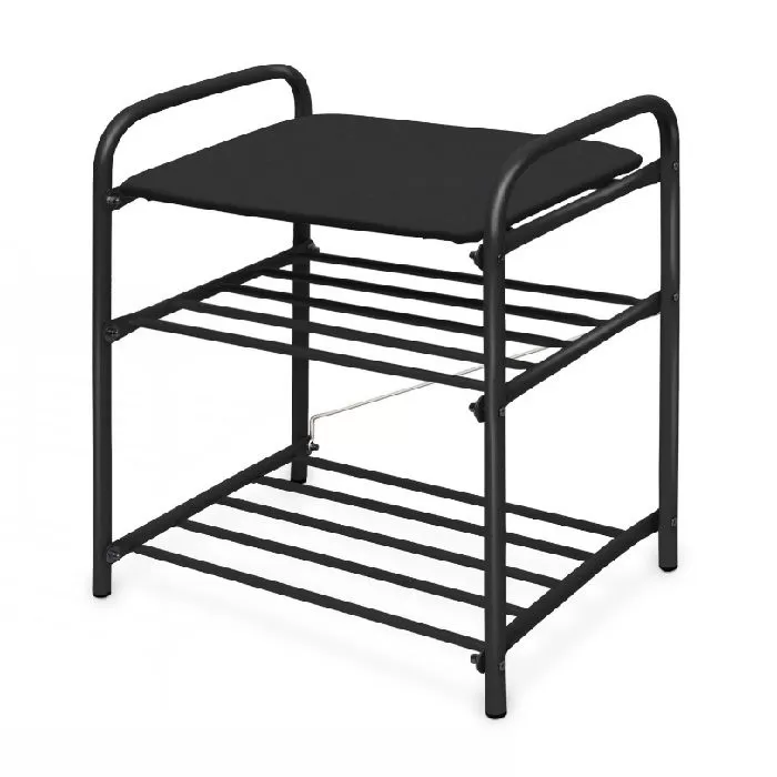 Банкетка 1 (500х330х450) с мягк. сидением,винил. слоновая кость/бежевый металликразборн. Б1-1/БЖ Ника