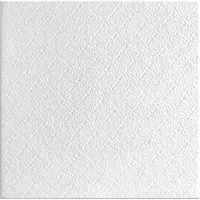 Плитка потолочная белая ламинированная Солид С-2018/40 (упак.160 шт.)