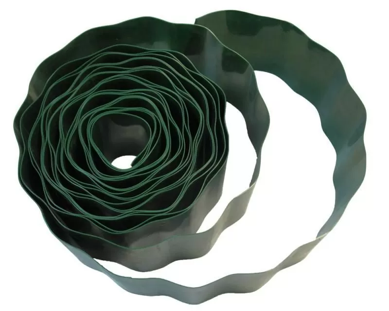 Лента бордюрная ГОФРА Б-10/9 (0,10*9м) коричн.(упак.4)