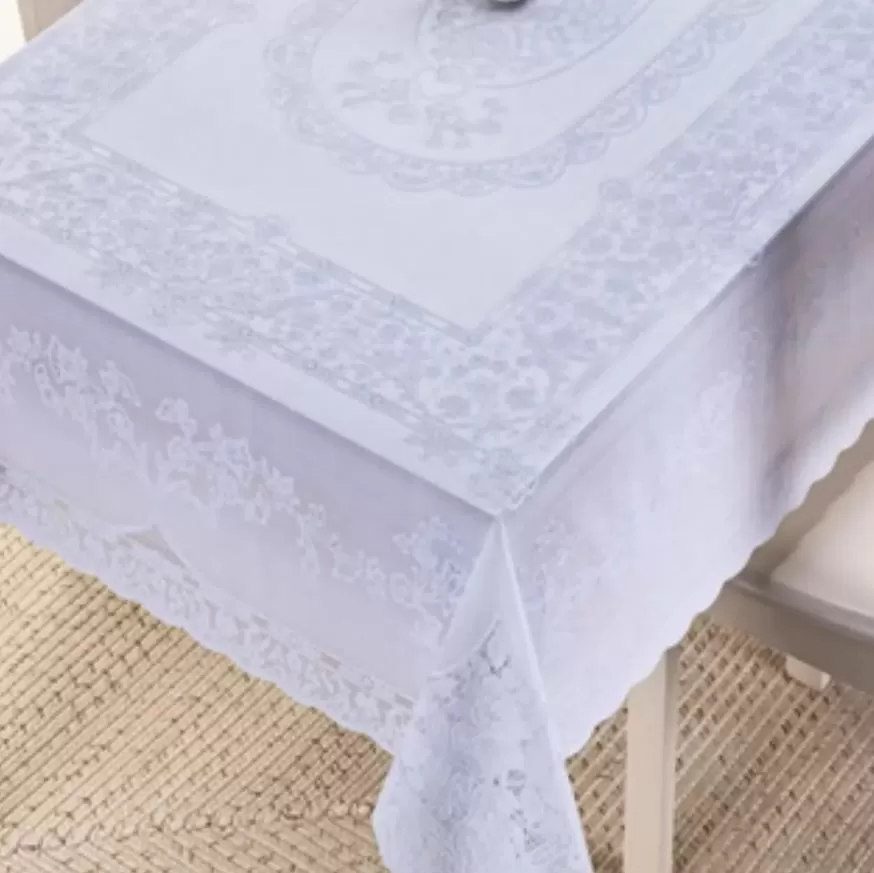 Скатерть готовая ажурная LP-0907U 137*18.3м (10 шт.в рул.)